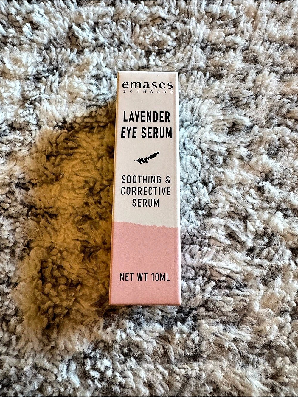 NEW Emases Lavender Eye Serum 10mL Soothing Corrective Under Eye Serum